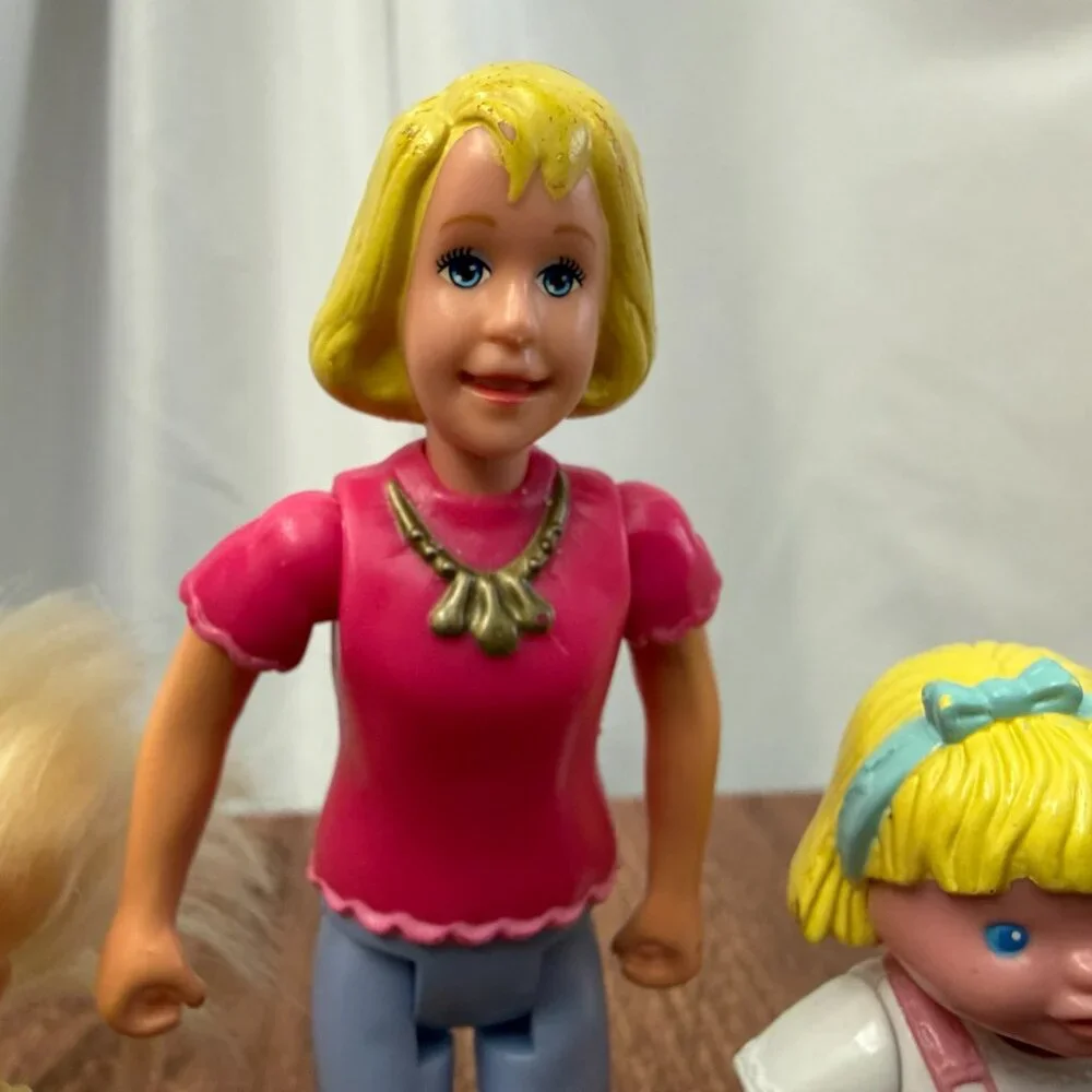 Fisher Price Loving Family Doll Lot Mom Kids Figures - Picture 4 of 14